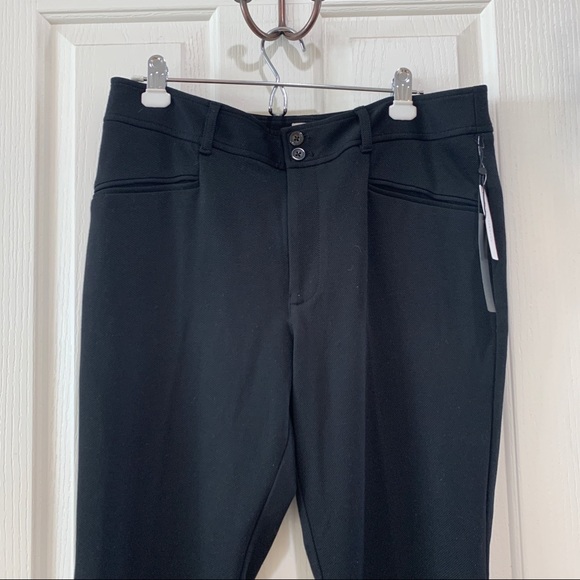 Anthropologie NWT the Essential Ponte Trousers 14 - Picture 8 of 8